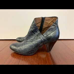 Crush Leather Bootie - Purchased in Israel